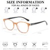 ELFOR Reading Glasses For Women Blue Light Blocking Glasses With
