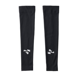 Capelle Mule Arm Warmer, Diagonal Check, Black