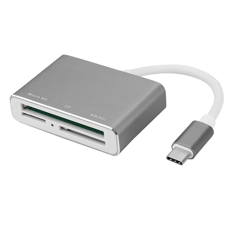 Aluminum Alloy Universal 3 In 1 MultiFunctional TypE C 3.0