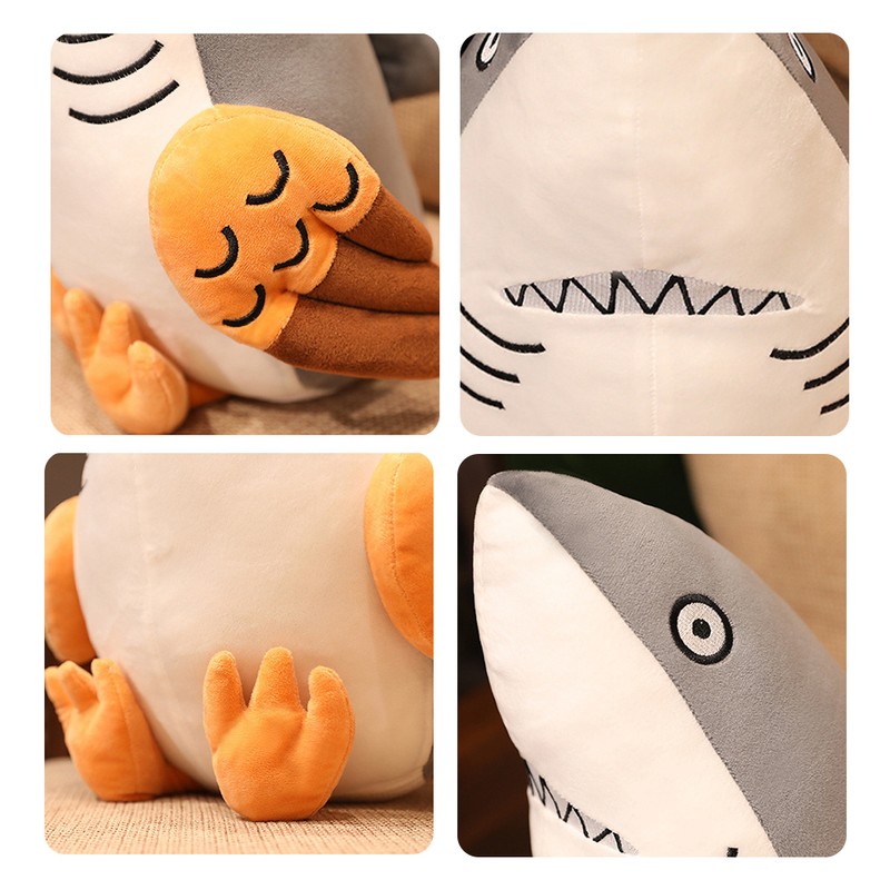 Funny Shark Plush Toys Spoof Shark Animal Plush Toys Soft