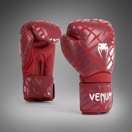 Venum Contender 1.5 XT Kids Boxing Gloves - White-Burgundy - 8-Ounce