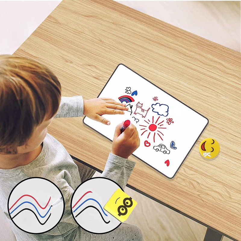 Mini Whiteboard Portable Folding Small Whiteboard Double-Sided Dry Erase Board