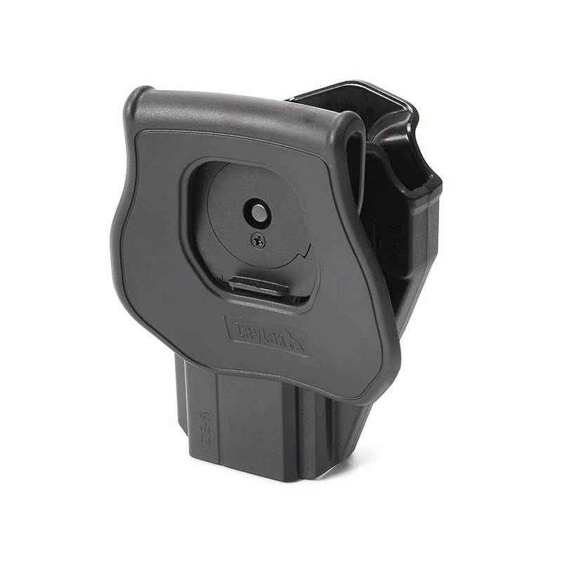 [LayLax] [CQC Holster for Desert Eagle] [Right] [Black] DE.50AE Polymer