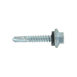 Fasteners Plus ST Fastening #12 x 1-1/4" Maxx Steelbinder Metal Roofing Screws Metal-to-Metal Galvanized (Pack of 250)