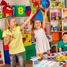 Name Badge Labels Stickers Colorful Border Tags for Office and School 480 Labels 8 Colors