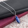 Natural Lapis Lazuli Gemstone Pendant Necklace, Lapis Lazuli Cabochon Stones,