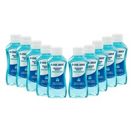 Cool Shock | Enjuague bucal 50 ml sabor menta. Protección y aliento fresco. Caja con 10 pzs.