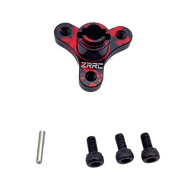 ZRRC Metal Aluminum Alloy RC Slipper Clutch Eliminator for Traxxas 1/10 Stampede/Slash VXL / XL5 2WD Upgrade and Replace（Black red）