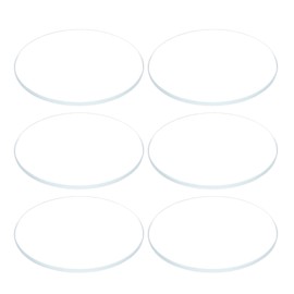 HARFINGTON 6pcs Watch Glass Crystal Lens, 31mm Dia. 1.1mm Edge Thickness Double Dome Round Clear Watch Glass Replacement Parts for Watchmaker Watch Glass Lens Replace