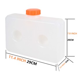 Diesel Heater Tank Plastic Fuel Tank Oil Box Water Tank Container (5L-1.32Gallon)