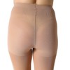 MANZI Women's 2 Pairs Classic Opaque Control-Top Tights with Comfort