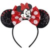 CLGIFT Princess Minnie Ears,Pick your color, Flower Minnie Ears, Floral