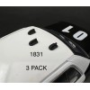 Non-operating 3 Pack 1/18 Shark Fin Antenna LAPD Style Los Angeles Police GPS Data Fire EMS