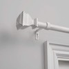 EXCLUSIVE HOME Napoleon 1" Curtain Rod and Coordinating Finial Set,