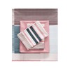 SUSSEXHOME Mint Meets Pink Duvet Cover Set | Pink, Full