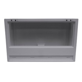 Wise 8WD100-1B-221 DLX Series 37" Pontoon Bench Seat - Base Only - Grey