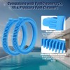 2 Pack 896584000-143 Blue Front Tire Kit with Super Hump