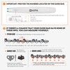 16 Inch Chainsaw Chain for MS180 MS171 MS 170 MS