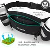 Q-RUN Running Hydration Belt, Turquoise, Medium 25-33 inches, 10 Oz