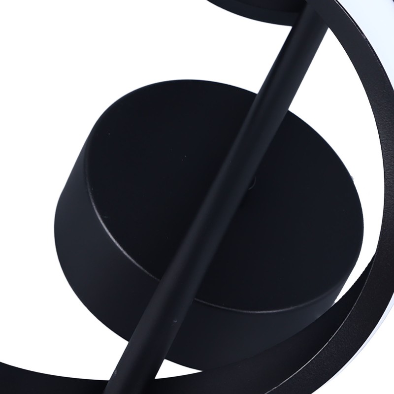 LED Wall Sconce Lighting 18W 3000K Warm White Modern Spiral