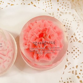 UnKnown Carnation soap making DIY kit, soap flower for 10 people, 10 individually wrapped pieces for each person for Parents' Day, Carnation soap making DIY kit, soap flower for 10 people / 카네이션 비누만들기 DIY키트 10인용 비누꽃 어버이날 1인용씩 개별포장 10개 카네이션 비누만들기 DIY키트 10