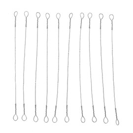 10Pcs 150mm Mini Wire Saw Curve Coping Saw Blades Wire Saw Blade High Carbon Steel Mini Sawing Strips Woodwork Cutting Replacement for Soft Metals Soft Woods Plastics