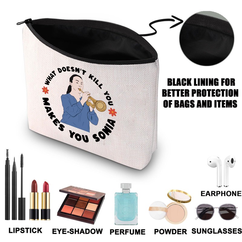 Sonia Fowler Makeup Bag Sonia Fans Gifts What Doesn't Kill