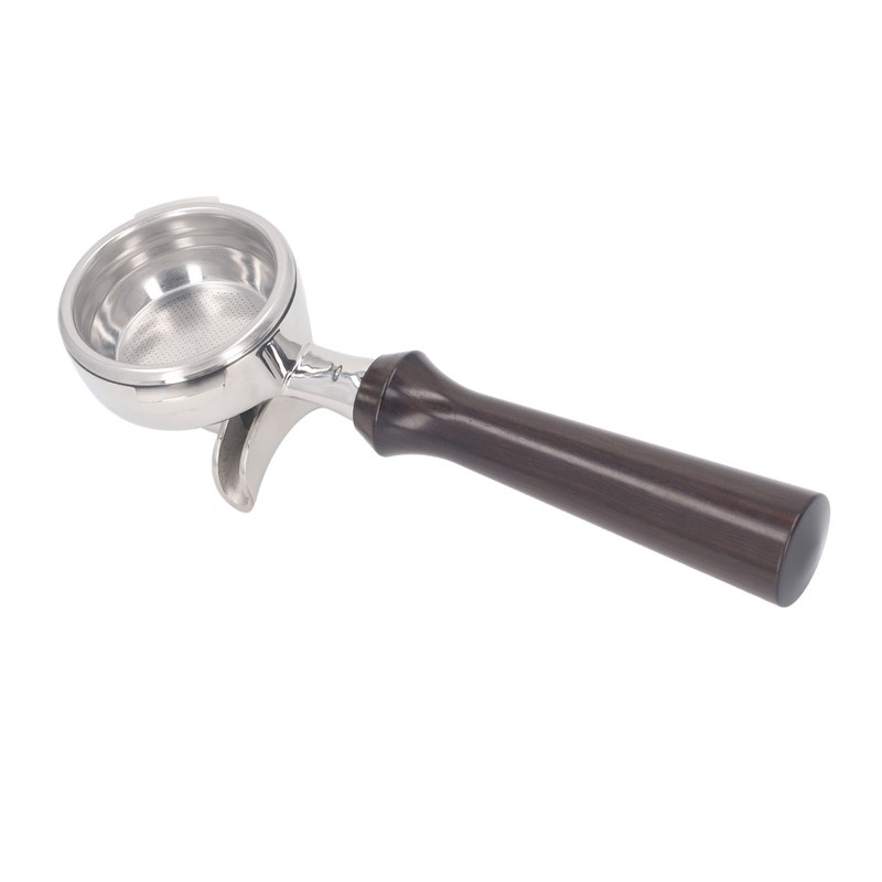 58mm Double Spouts Portafilter for Nuova Coffee Machines Stainless Steel