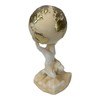 Generic Atlas Titan God Statue Sculpture Figure Cast Marble 4.92