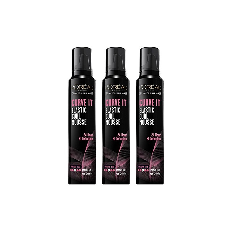 L’Oreal Paris Advances Hair Style Curve It Curl Mousse 8.3z