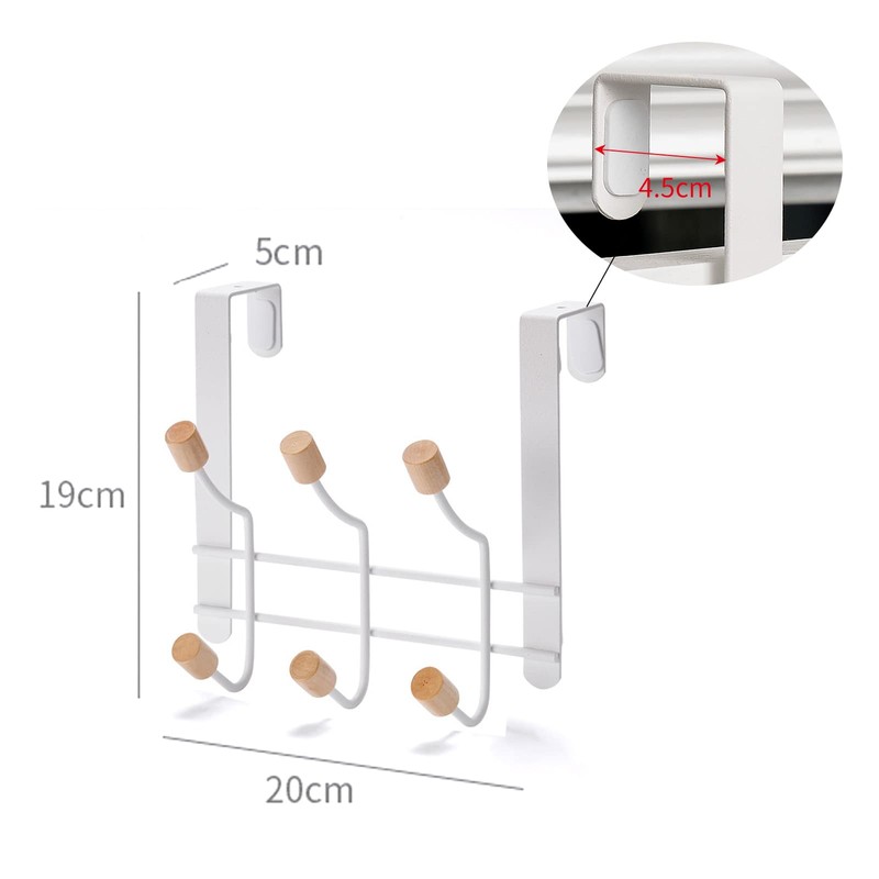 BEEK Door Hook for Hanging Coat Hooks Door Coat Hooks