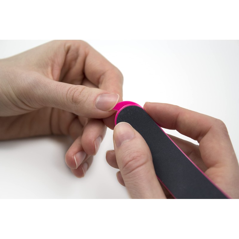 StylFile Curved Nail File 240/400 Grit Manicure Professional 3 in
