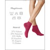 KUNERT Women's home socks without rubber threads, knitted socks, Pink