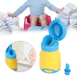 Urinario de Emergencia para Bebés, Inodoro Portátil para Niños, Orinal para Niños, Orinal, Botella, Olla, Taza para Niños Pequeños, Taza de Entrenamiento para Orinar para Niños