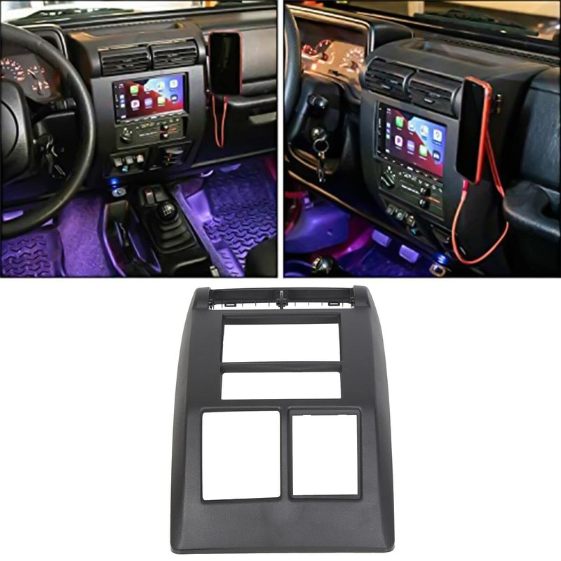 IwbwlAg Double Din Dash Install Bezel Radio Stereo Kit for
