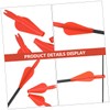 Outanaya Integrated Tails 20 Pcs Practice Arrow Tail Plastic Material