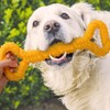 Bone Shaped Chew Toy, for Aggressive Chewers, Indestructible Teething Bone