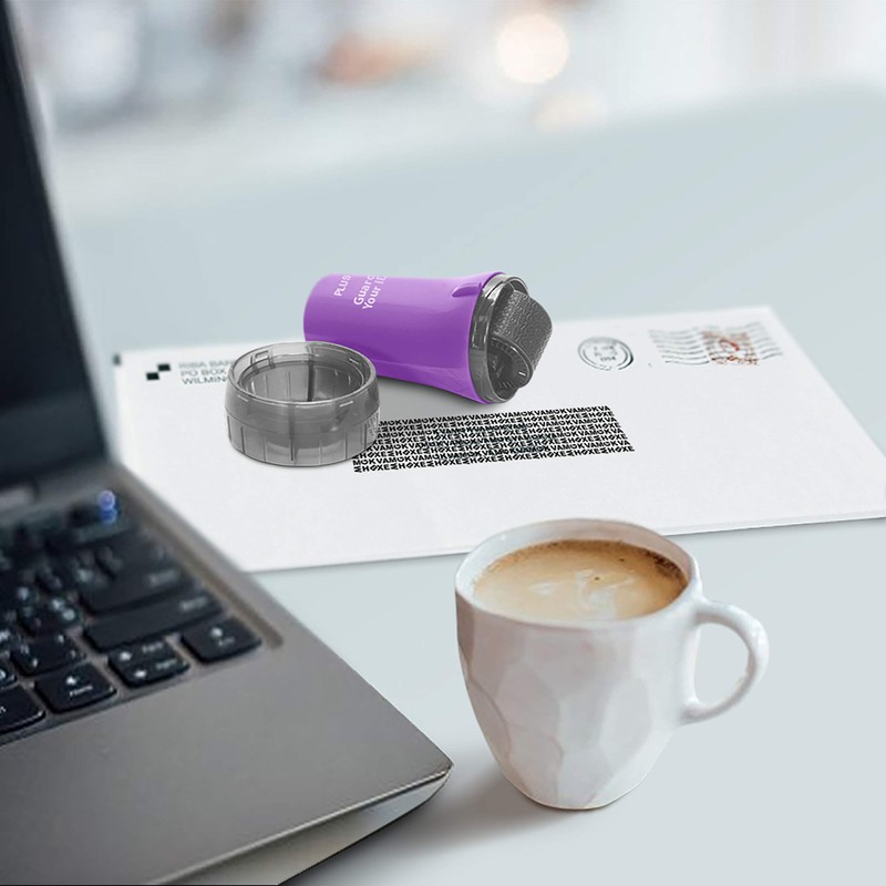 Identity Theft Protection Roller 3-Pack Advanced 2.0 Security Stamp by