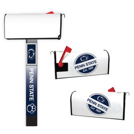 Penn State Nittany Lions Magnetic Mailbox Cover 2-Pack Mailbox Post Cover Officially Licensed Collegiate Product