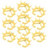 10pcs Nose Rings with Spikes, Prevent Suckling, Calf Weaning Plastic