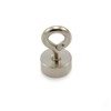 19mm dia Neodymium Clamping Magnet with M5 Eyebolt for Hanging,