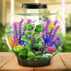 QUOZUO QUOZUO Fish Tank Accessories Artificial Plants, 9pcs Green Aquarium