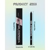 Waterline Gel Eyeliner Pencil, black Waterproof Smudge-Proof Long Lasting Eye
