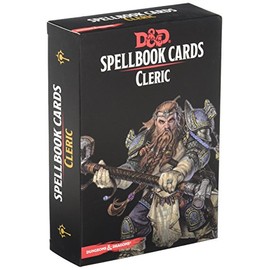 Dungeons & Dragons: Spell Book Cards: Cleric Deck Card Game (8 Players)