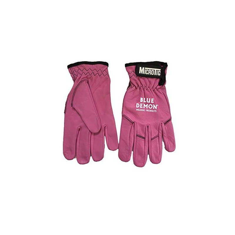 Blue Demon Microtig Gloves, Pink, Large