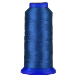 Selric [1500Yards / 36 Colors Available] UV Resistant High Strength Polyester Thread #69 T70 Size 210D/3 for Upholstery, Outdoor Market, Drapery, Beading, Purses, Leather (Royal Blue)