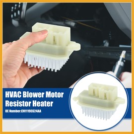 Partuto HVAC Blower Motor Resistor Heater Fit for Ford Ecosport - 1Pcs Beige Replacement