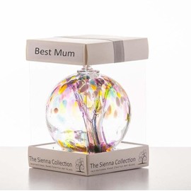 10cm Spirit Ball - Best Mum - Multicoloured Pink