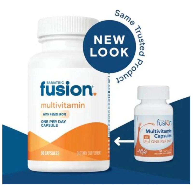 Bariatric Fusion Multivitaminas Postbariátricas Hierro B12 Cápsulas