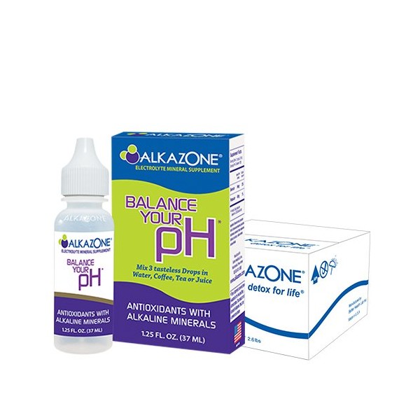 ALKAZONE Balance Your pH (Antioxidants Alkaline Mineral Booster & Supplements) (6-Pack)